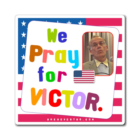 Victor Davis Hansen - We The People - Noah's Rainbow Magnet - 3'' - [104]