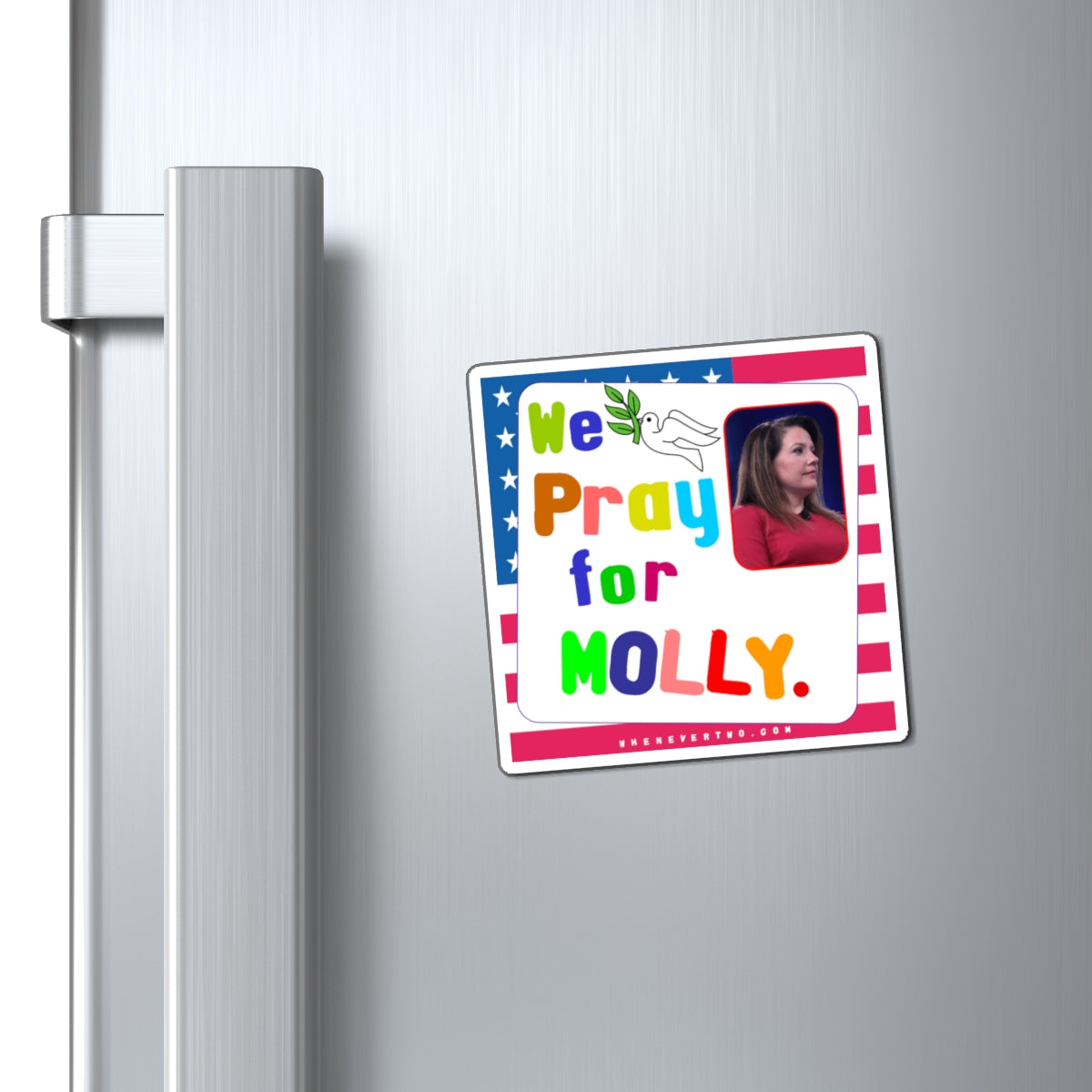 Molly Hemingway - We The People - Noah's Rainbow Magnet - 3'' - [102]