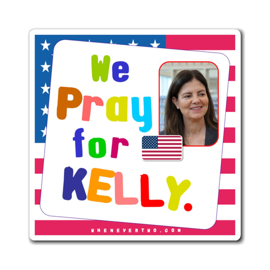 Kelly Ayotte - State Executive Governor New Hampshire - Noah's Rainbow Magnet - 3'' - [288]