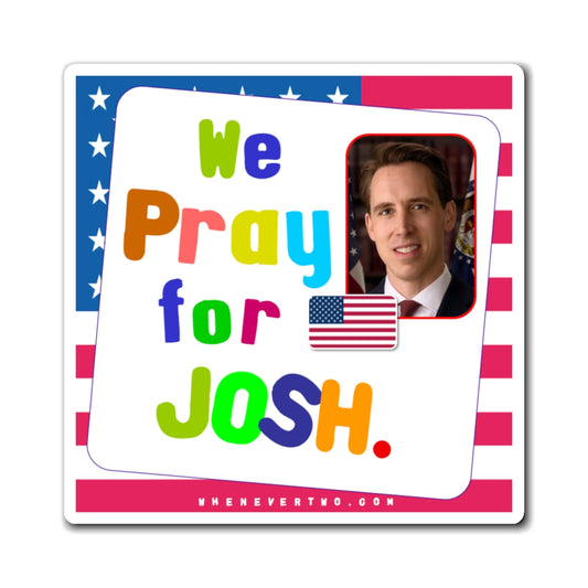 Josh Hawley - Legislative Senator Missouri - Noah's Rainbow Magnet - 3'' - [233]