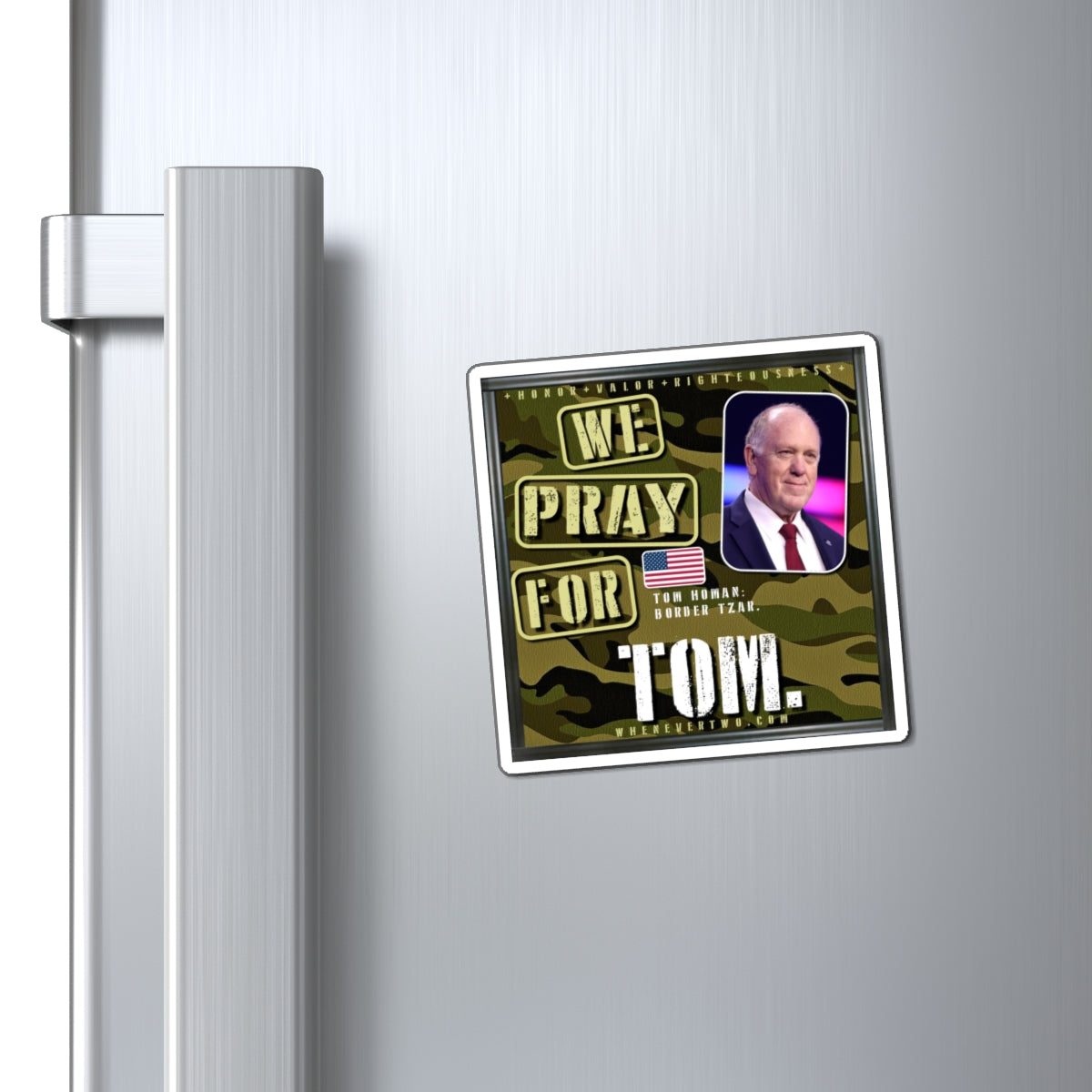Tom Homan - Executive Cabinet Border Tzar - The Man Cave Magnet - 3'' - [113]