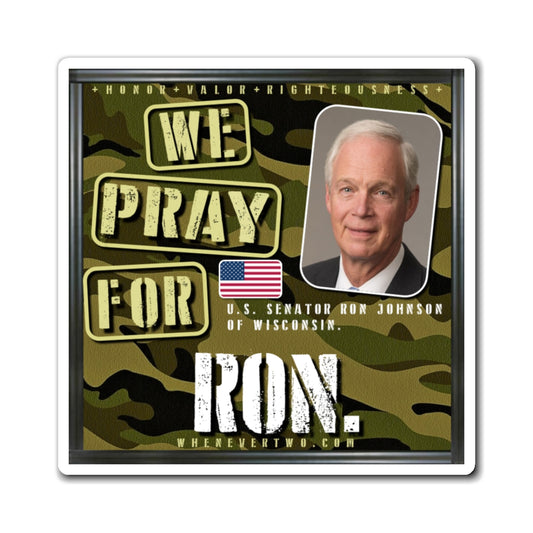 Ron Johnson - Legislative Senator Wisconsin - The Man Cave Magnet - 3'' - [237]