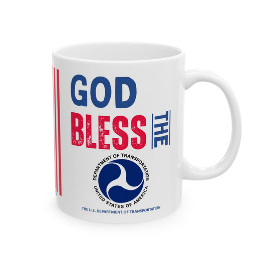Transportation - Cabinet - God Bless -  Mug - 11 oz