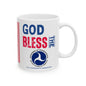 Transportation - Cabinet - God Bless -  Mug - 11 oz
