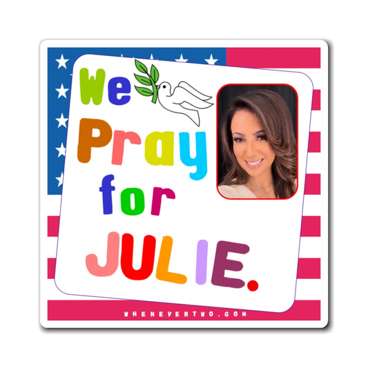 Julie Banderas - We the People - Noah's Rainbow Magnet - 3'' - [301]
