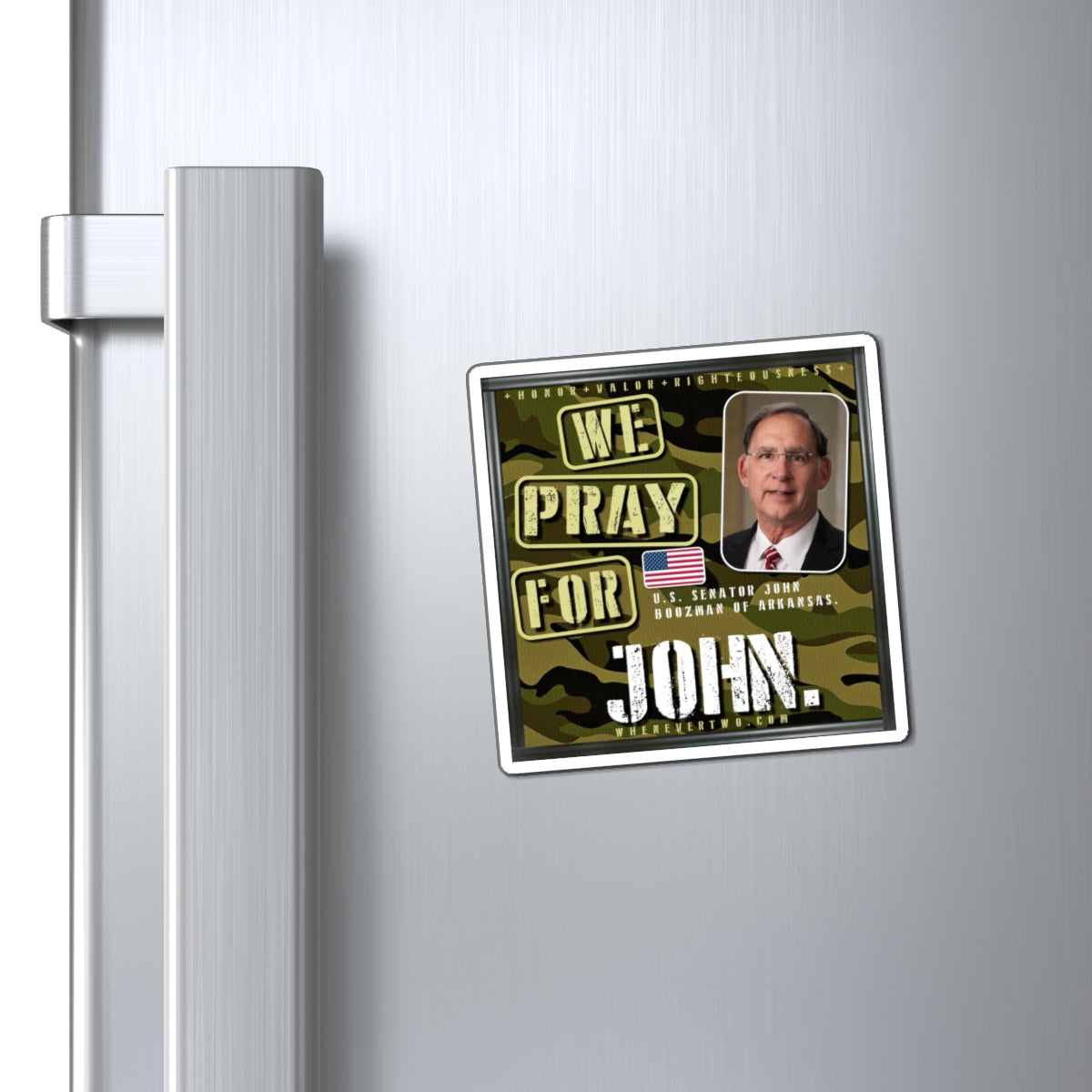 John Boozman - Legislative Senator Arkansas - The Man Cave Magnet - 3'' - [215]