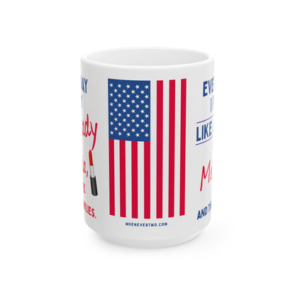 Melania Trump - Usha Vance - Executive White House First Lady - I Pray - Mug - 15oz - [209]