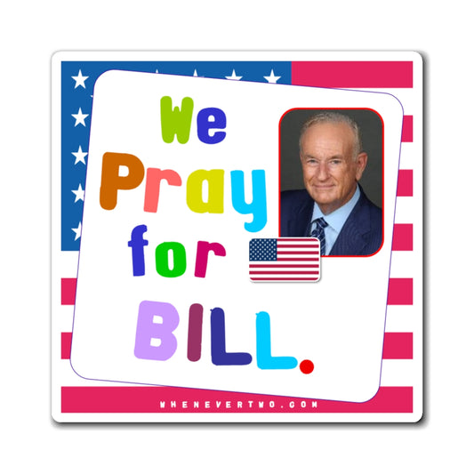 Bill O'Reilly - We The People - Noah's Rainbow Magnet - 3'' - [9]