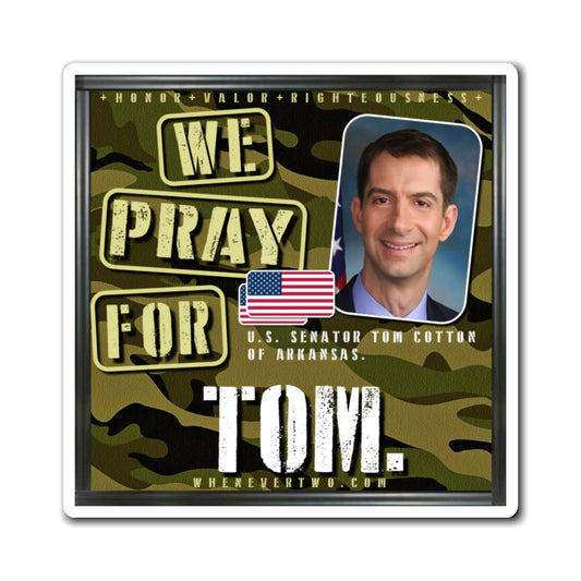 Tom Cotton - Legislative Senator Arkansas - The Man Cave Magnet - 3'' - [222]