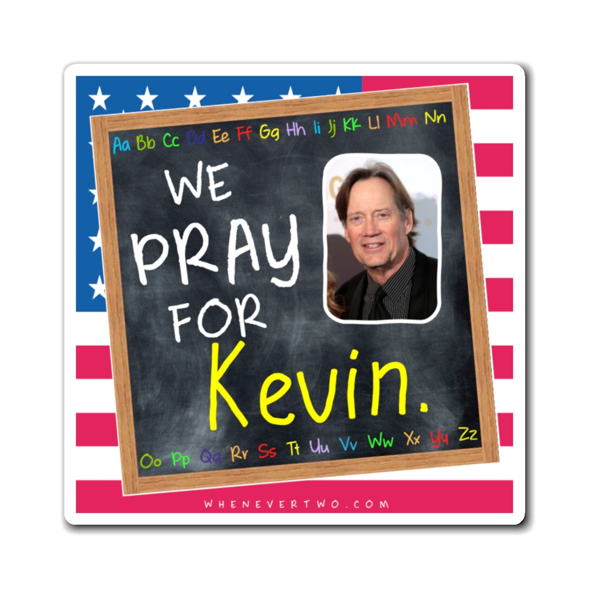 Kevin Sorbo - We The People - The Blackboard Magnet - 3'' - [61]