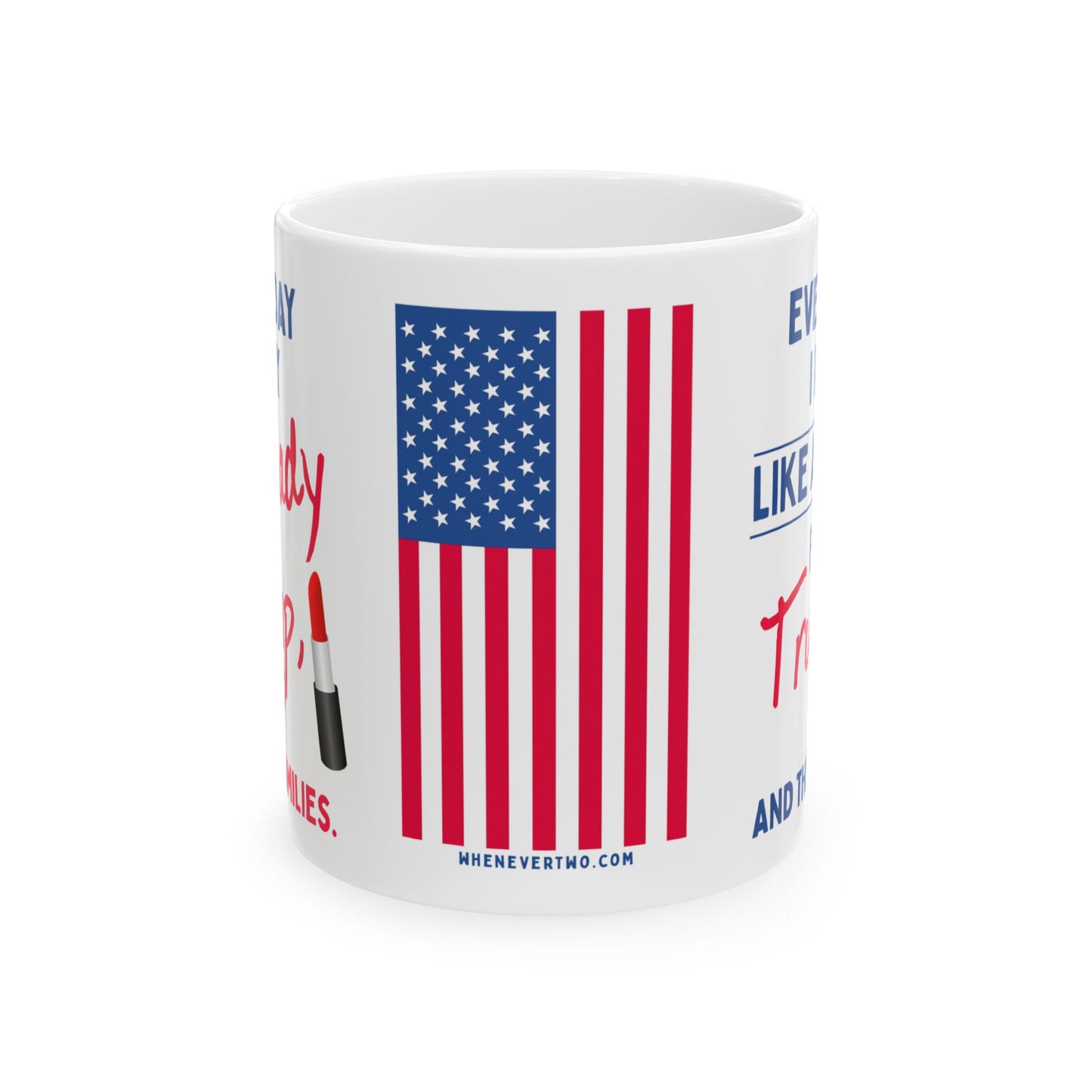 Donald John Trump. - JD Vance - I Pray - Lady - Mug - 11oz - [209]