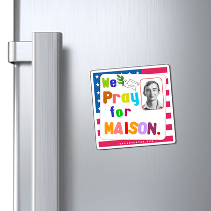 Maison DesChamps - We The People - Noah's Rainbow Magnet - 3'' - [181]
