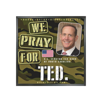Ted Budd - Legislative Senator North Carolina - The Man Cave Magnet - 3'' - [217]