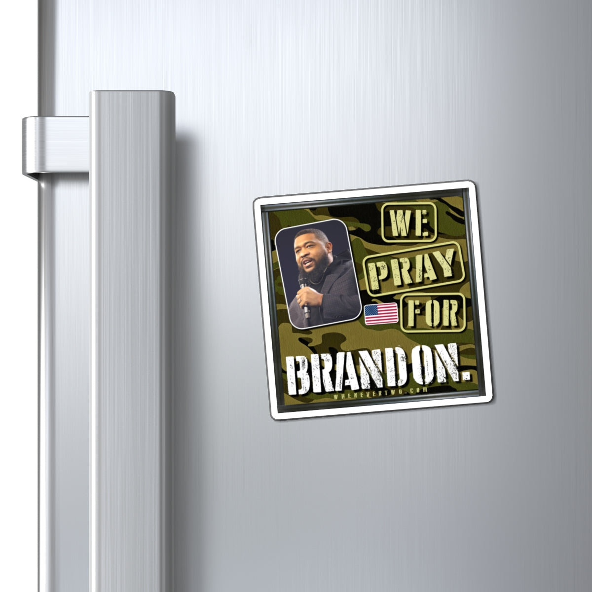 Brandon Tatum - We The People - The Man Cave Magnet - 3'' - [12]