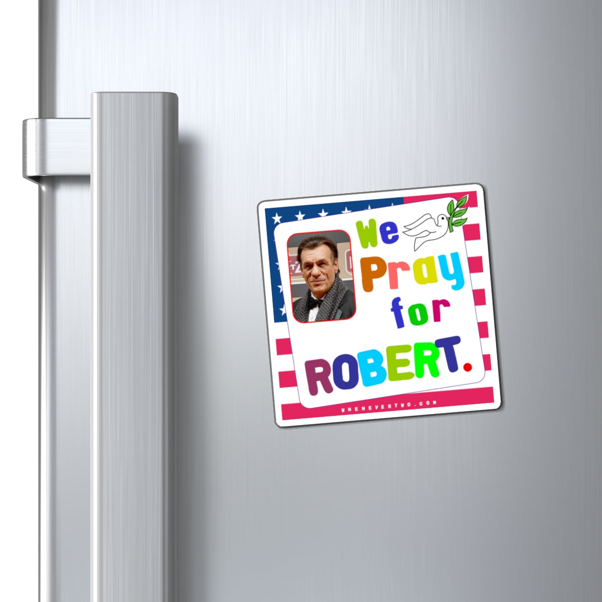 Robert Davi - We The People - Noah's Rainbow Magnet - 3'' - [87]
