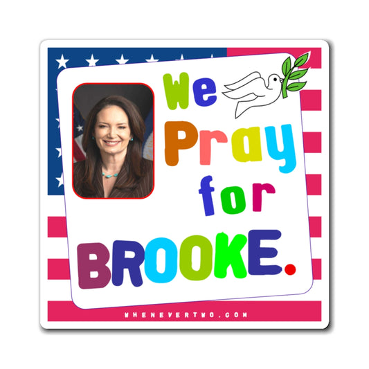 Brooke Rollins - Executive Cabinet Secretary of Agriculture - Noah's Rainbow Magnet - 3'' - [120]