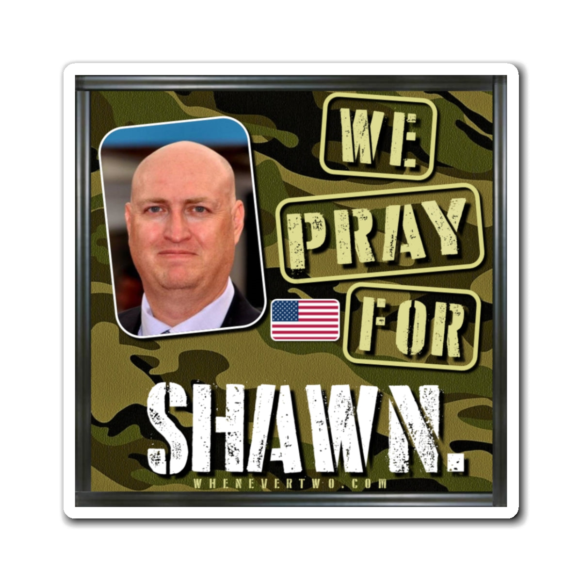 Shawn Ryan - We The People - The Man Cave Magnet - 3'' - [162]