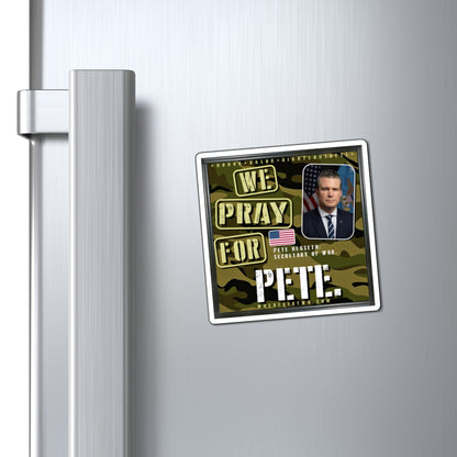 Pete Hegseth - Executive Cabinet Secretary of War - The Man Cave Magnet - 3'' - [81].PNG