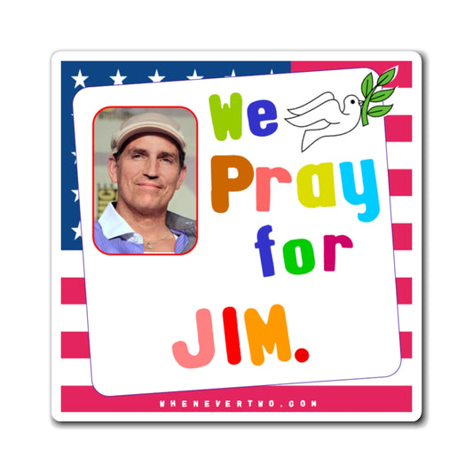 Jim Caviezel - We The People - Noah's Rainbow Magnet - 3'' - [50]