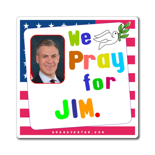 Jim Banks - Legislative Senator Indiana - Noah's Rainbow Magnet - 3'' - [212]