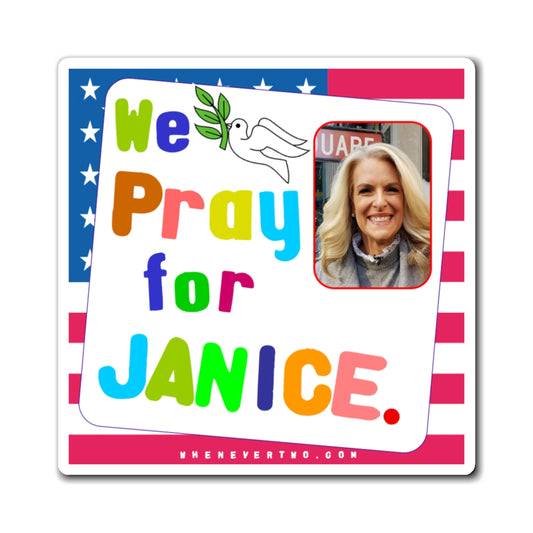 Janice Dean - We The People - Noah's Rainbow Magnet - 3'' - [45]