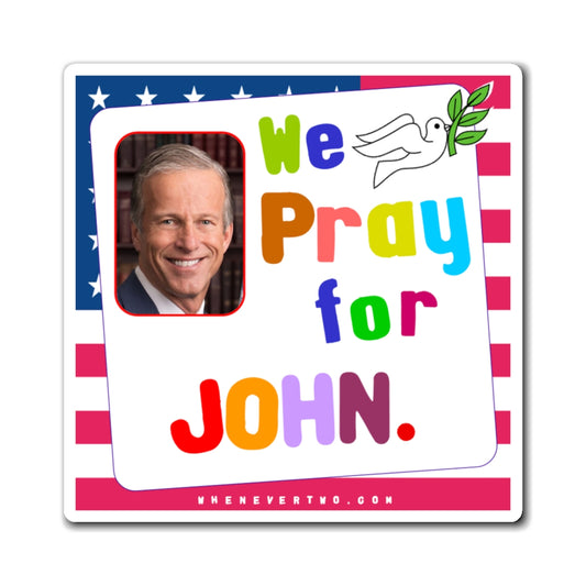 John Thune - Legislative Senator South Dakota - Noah's Rainbow Magnet - 3'' - [260]