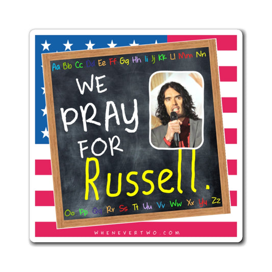 Russell Brand - We The People - The Blackboard Magnet - 3'' - [89]