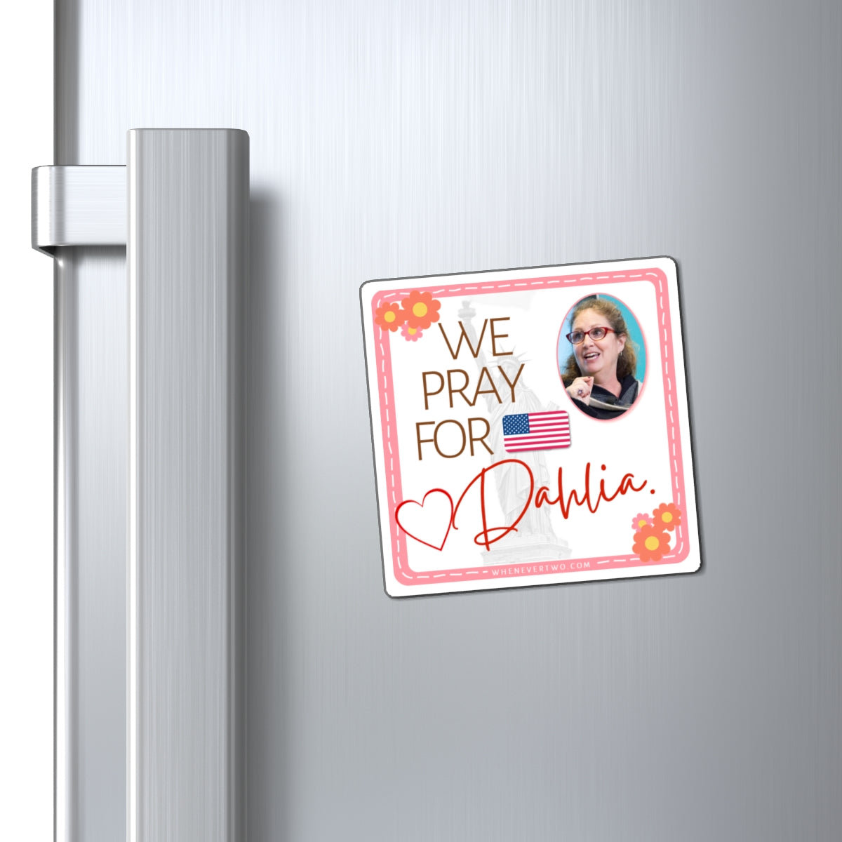 Dahlia - We The People - The Girl Cave Magnet - 3'' - [180]