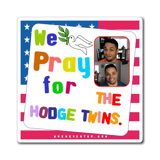 Hodgetwins - We The People - Noah's Rainbow Magnet - 3'' - [152]