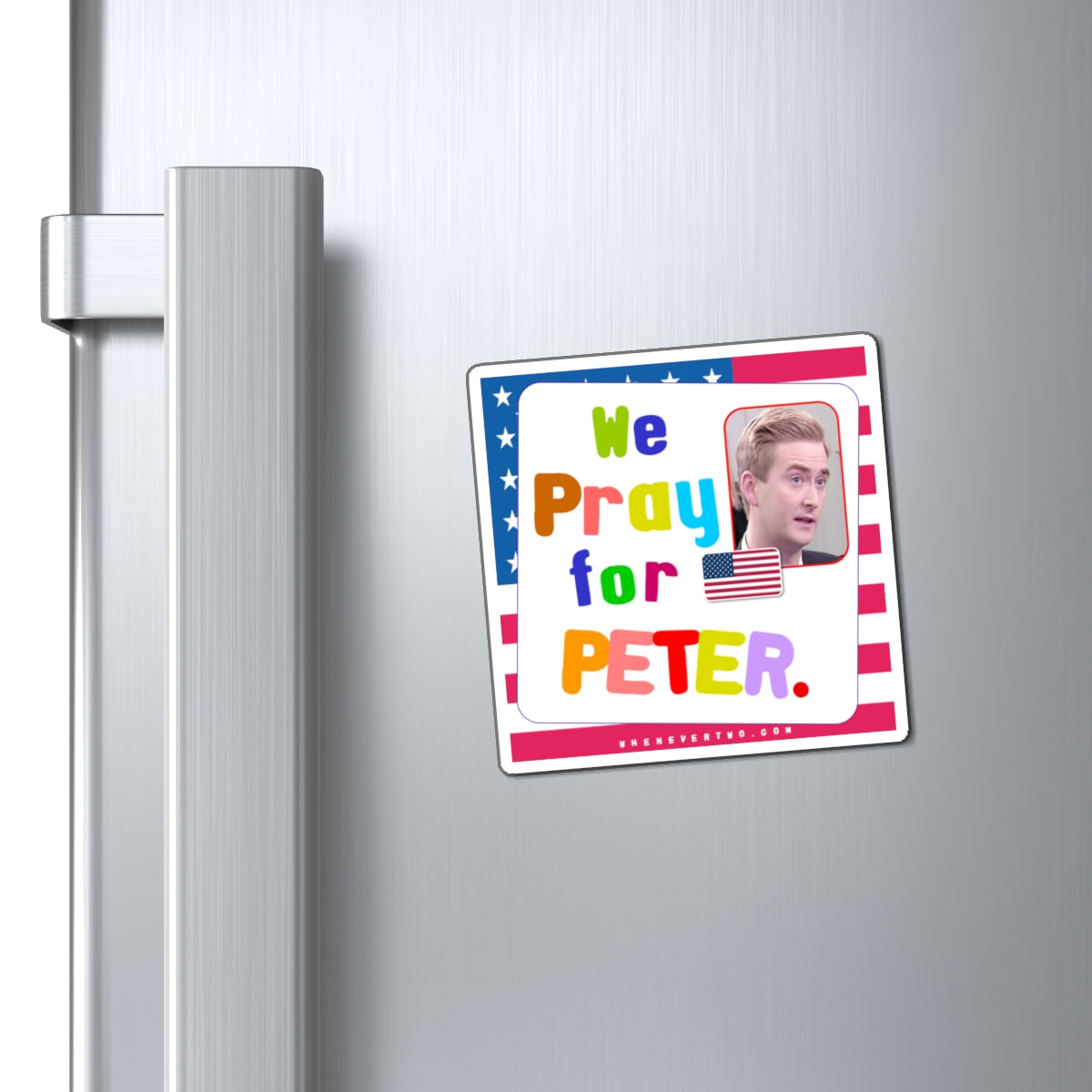 Peter Doocy - We The People - Noah's Rainbow Magnet - 3'' - [82]