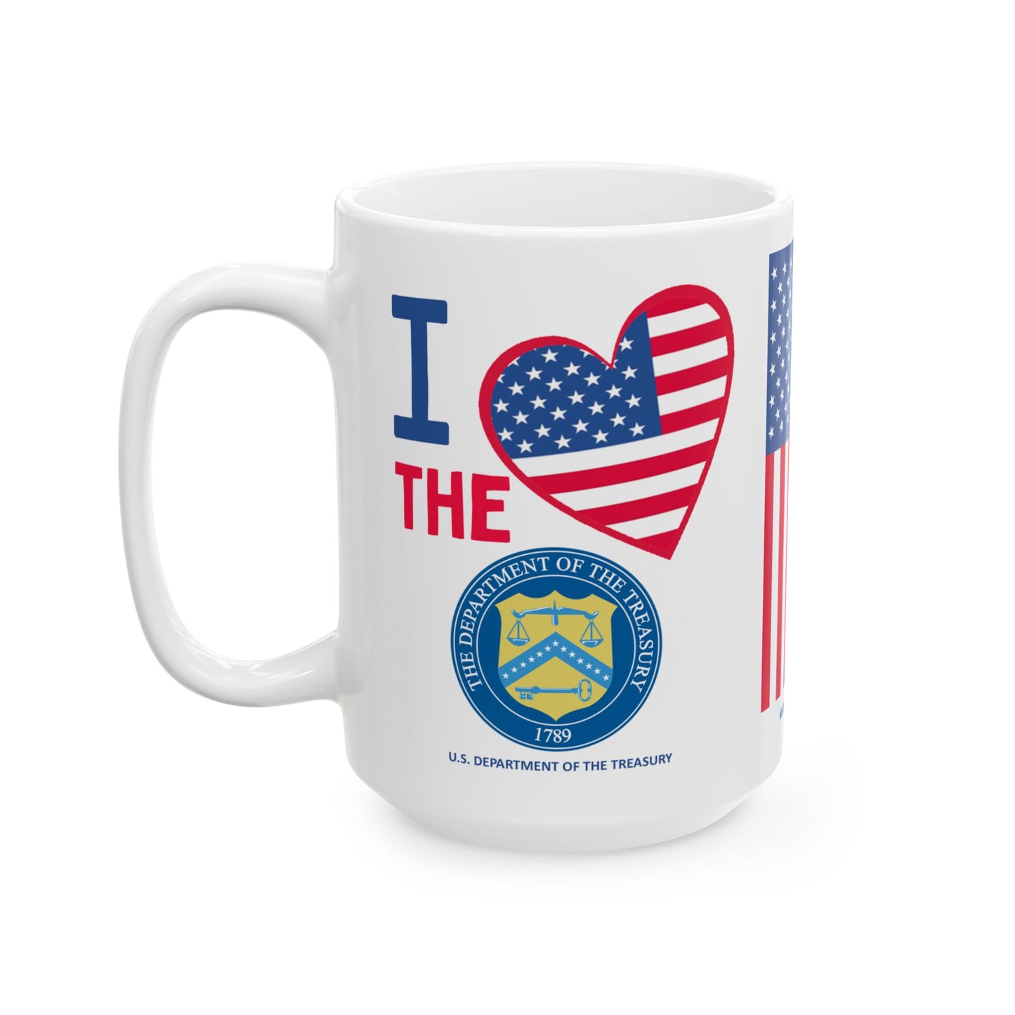 Treasury - Cabinet - I Love -  Mug - 15 oz