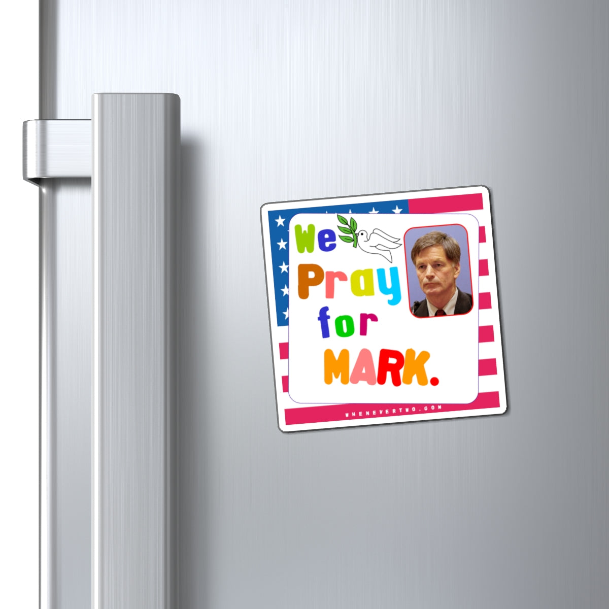 Mark Gordon - State Executive Governor Wyoming - Noah's Rainbow Magnet - 3'' - [300]