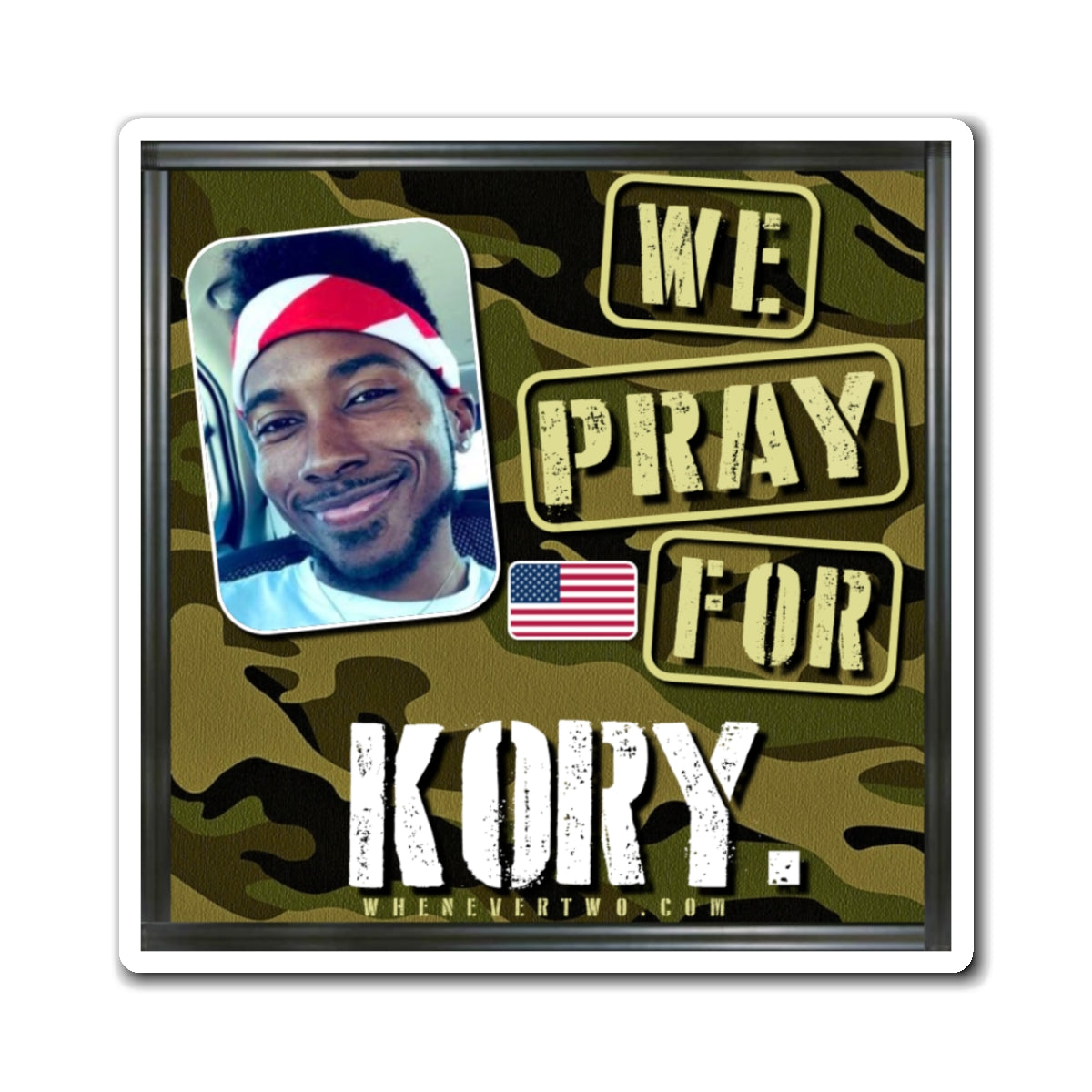 Kory Yeshua - We The People - The Man Cave Magnet - 3'' - [193]