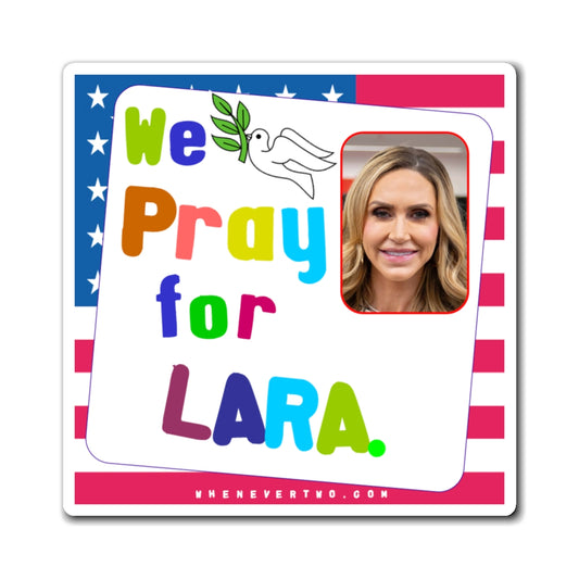 Lara Trump - We The People - Noah's Rainbow Magnet - 3'' - [307]