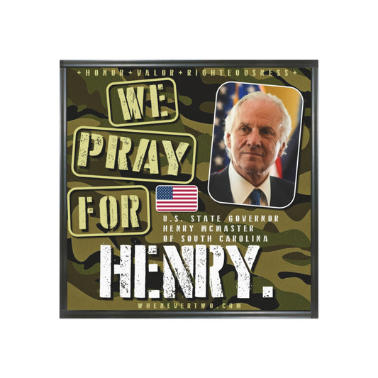Henry McMaster - State Executive Governor South Carolina - The Man Cave Magnet - 3'' - [292]