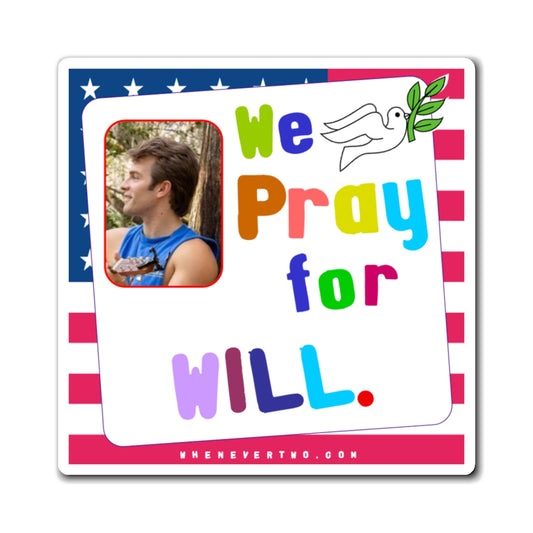 Will Witt - We The People - Noah's Rainbow Magnet - 3'' - [174]