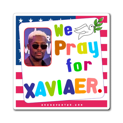 Xaviaer DuRousseau - We The People - Noah's Rainbow Magnet - 3'' - [165]