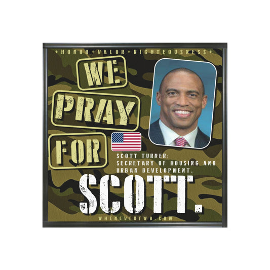 Scott Turner - Executive Cabinet Secretary of Housing and Urban Development - The Man Cave Magnet - 3'' - [123]