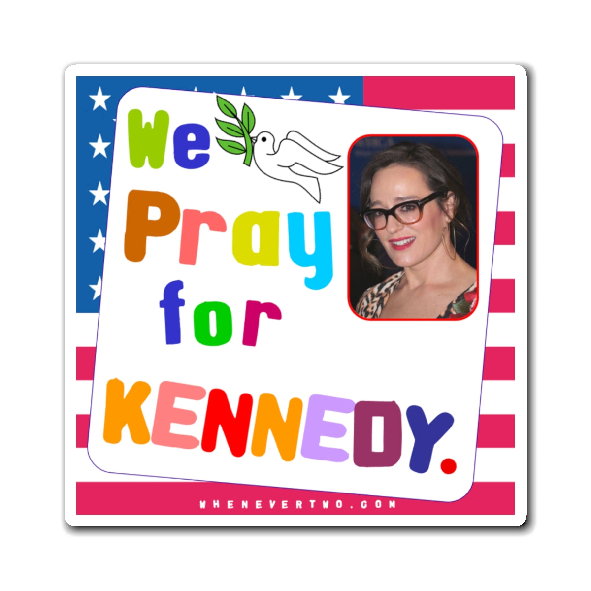 Lisa Kennedy Montgomery - We The People - Noah's Rainbow Magnet - 3'' - [5]