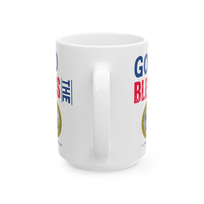 U.S. Department of the Army - Major Agencies - God Bless - Mug - 15 oz