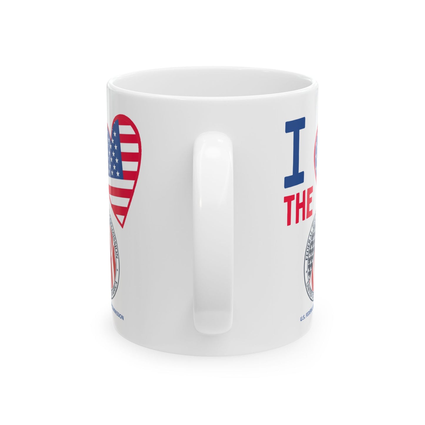 U.S. Federal Election Commission - Major Agencies - I Love -  Mug - 11 oz