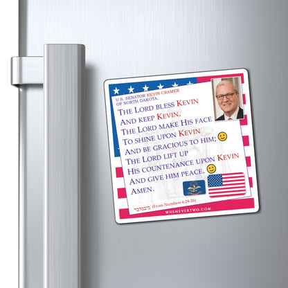 Kevin Cramer - Legislative Senator North Dakota - The Aaronic Blessing Magnet - 4'' - [223]