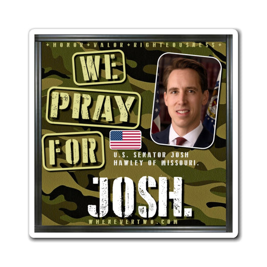 Josh Hawley - Legislative Senator Missouri - The Man Cave Magnet - 3'' - [233]