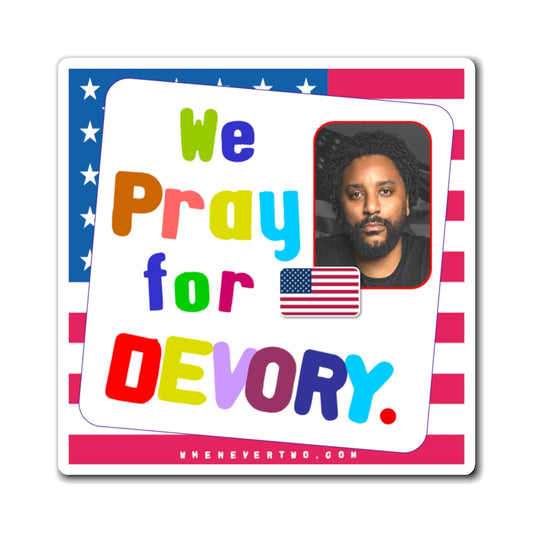 DeVory Darkins - We The People - Noah's Rainbow Magnet - 3'' - [205]
