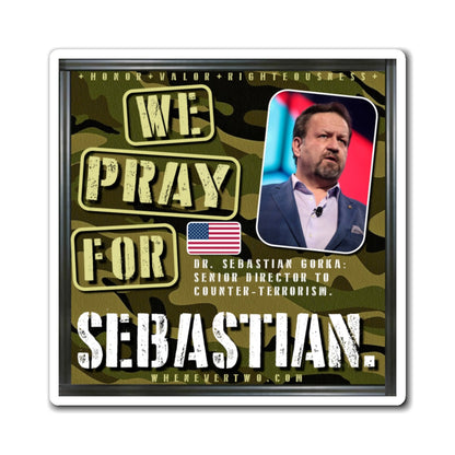 Sebastian Gorka - Executive Cabinet Senior Director to Counter-Terrorism - The Man Cave Magnet - 3'' - [94]