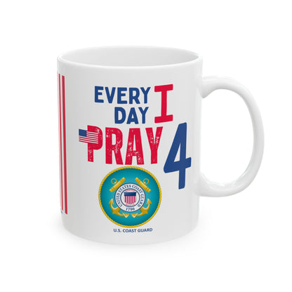 U.S. Coast Guard - Major Agencies - I Pray - Mug - 11 oz