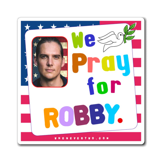 Robby Starbuck - We The People - Noah's Rainbow Magnet - 3'' - [184]