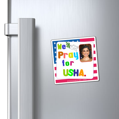 Usha Vance - Executive White House Second Lady - Noah's Rainbow Magnet - 3'' - [211]