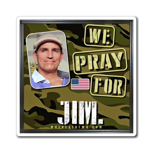 Jim Caviezel - We The People - The Man Cave Magnet - 3'' - [50]