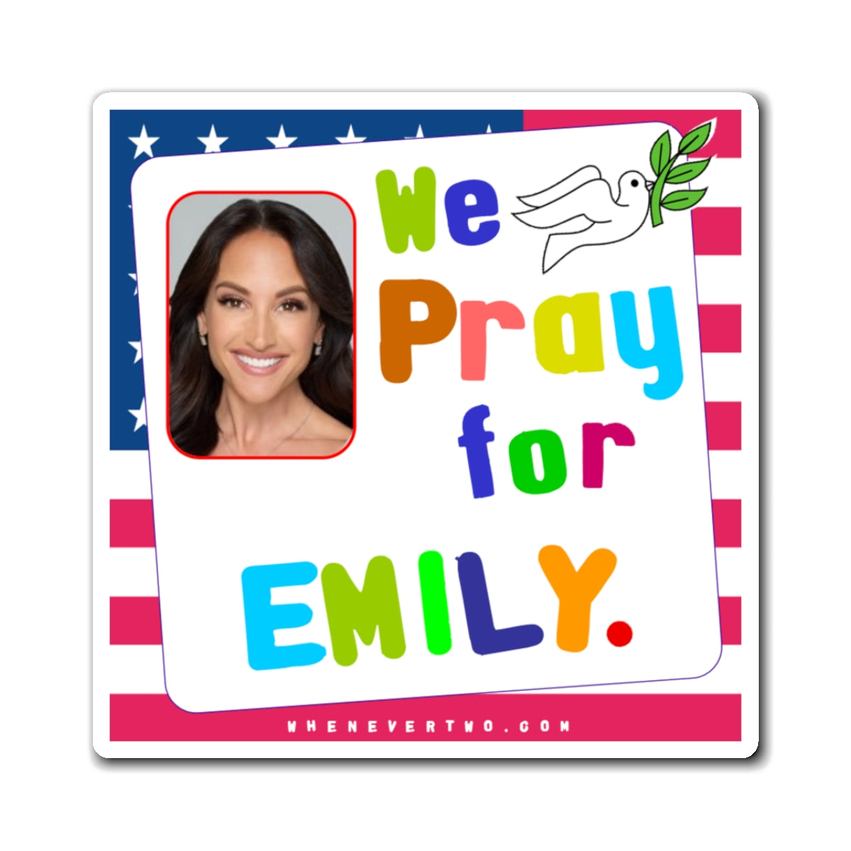 Emily Compagno - We The People - Noah's Rainbow Magnet - 3'' - [265]